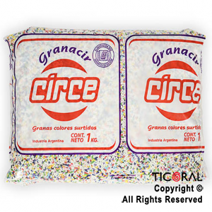 GRANA CIRCE X 1KG MULTICOLOR x 1